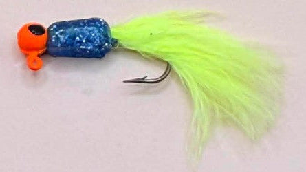 JJ-17 Orange Glow/Blue Glitter/Chart